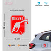 Diesel Warning Decal for Easy Safety