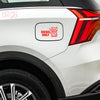 Diesel Fuel Cap Warning Sticker