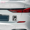 Eco-Conscious Electric Vehicle Decal