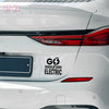 Durable Electric Vehicle Decal for Road Safety