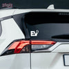 Bold Design EV Emblem for Cars