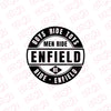 Bold Royal Enfield Emblem Sticker