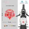 Durable Royal Enfield Shield Sticker