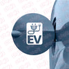 Electric Vehicle Awareness Decal for Cars