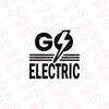 Durable Electric Vehicle Decal for Road Safety