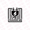 Charge Ahead Electric Vehicle Sticker