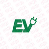 Bold Design EV Emblem for Cars