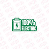 Proud Eco-Friendly Electric Vehicle Owner Sticker