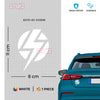 Eco-Friendly Electric Vehicle Sticker