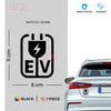 Bold Electric Vehicle Emblem for SUVs