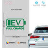 Go Green Electric Vehicle Sticker