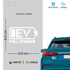 Go Green Electric Vehicle Sticker