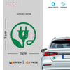 Compact EV Car Window Sticker