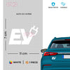 Bold Design EV Emblem for Cars