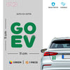 Green Energy EV Sticker for Vehicles