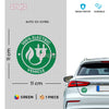 Charge Smart Electric Vehicle Decal