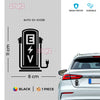 Eco-Warrior Electric Vehicle Sticker