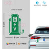 Eco-Warrior Electric Vehicle Sticker