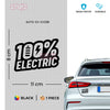 EV Charging Awareness Car Decal