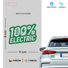 EV Charging Awareness Car Decal