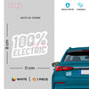 EV Charging Awareness Car Decal