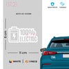 Proud Eco-Friendly Electric Vehicle Owner Sticker