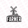 Dedicated Farmer Badge for Daily Use