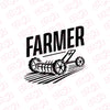 Stylish Farmer Emblem for Car Windows