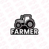 Proud to Be a Farmer Vehicle Decal