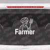 Bold Farmer Life Emblem for Trucks