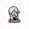 Farm Life Badge for Your Car