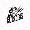 Agriculture Passion Emblem for Cars