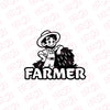 Farm Lover Emblem for Car Windows