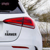 Farmer on Board Sticker for SUVs