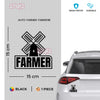 Farming Life Decal for Bikes and Trucks