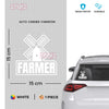 Farming Life Decal for Bikes and Trucks