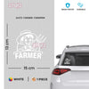 Passionate Farmer Life Car Decal