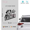 Agriculture Passion Emblem for Cars