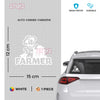 Farm Lover Emblem for Car Windows