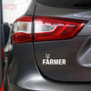 Farmer on Board Sticker for SUVs