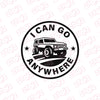 Bold Jeep Adventure Sticker for SUVs