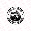 Bold Design Jeep Adventure Badge Sticker