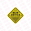 Bright L Board Decal for Learning Drivers