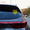 Bright Lettering Mom on Board Car Sign