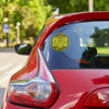 Reflective Mom on Board Vehicle Sticker