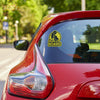 Mom on Board Label for Family Road Safety