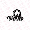 High-Quality Music Badge for Cars