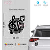 Music Lover Car Decal for Enthusiasts