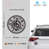 Compact Music Decal for Daily Use