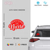 Elegant Registered Nurse Decal for Cars